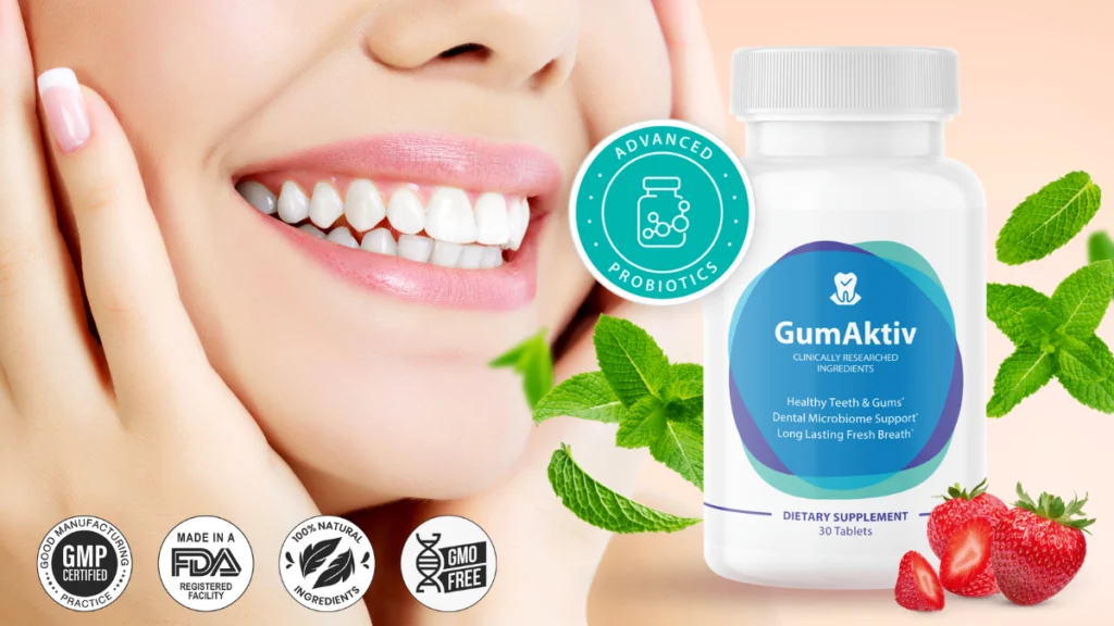 1 botle gumaktive advanced probiotics